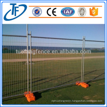 specialize in high quality PVC coated portable fence temporary fence with experience